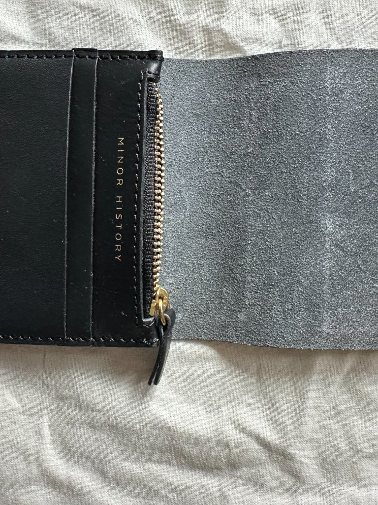 Minor History "The Little Ledger" Wallet In Black Nwt — image 3 of 4